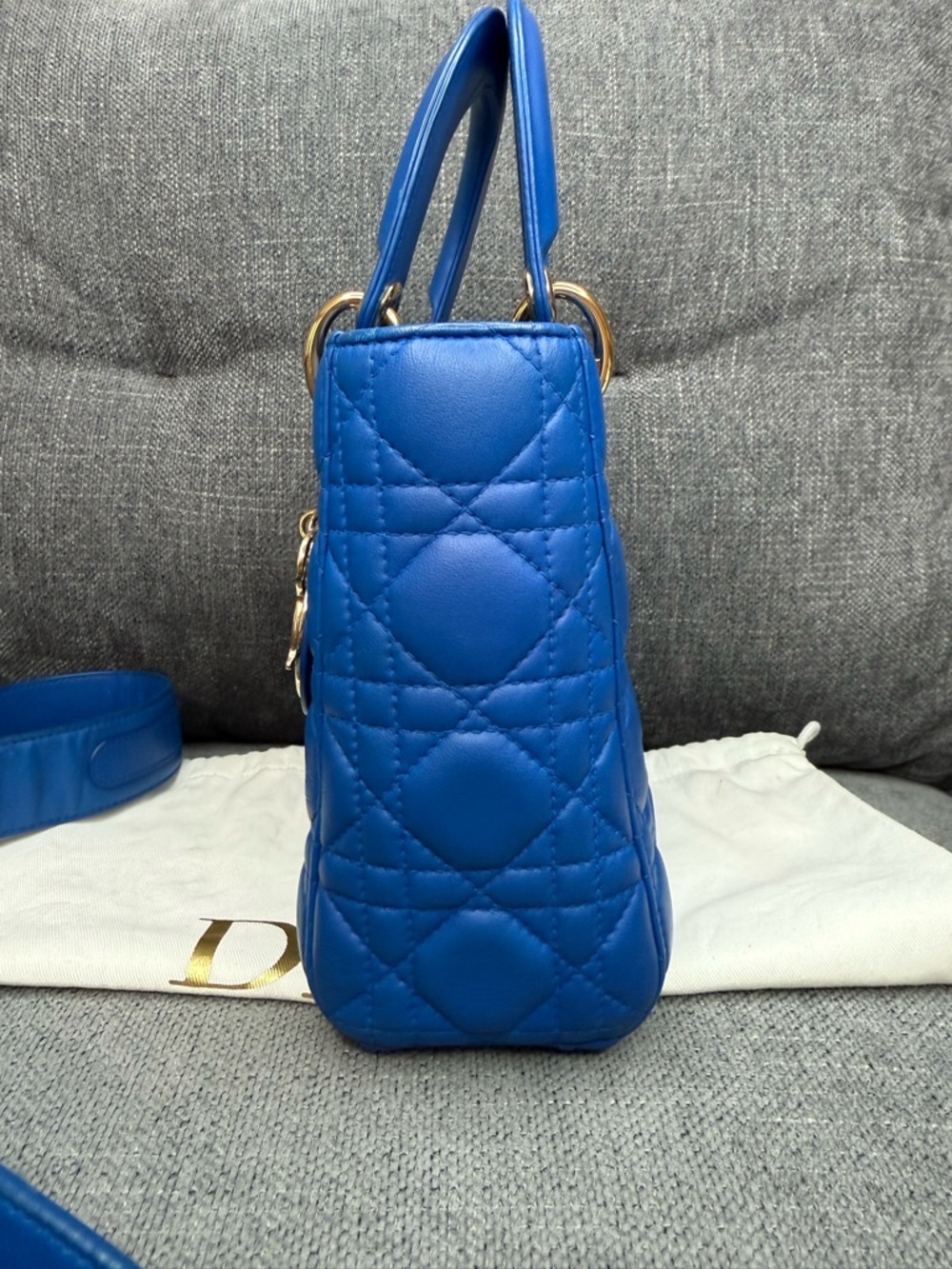 DIOR my Lady Dior cannage lambskin mini - Picture 7 of 16